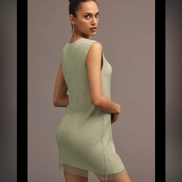 sunday in brooklyn mesh dress Sunday in Brooklyn Mesh Shine Dress